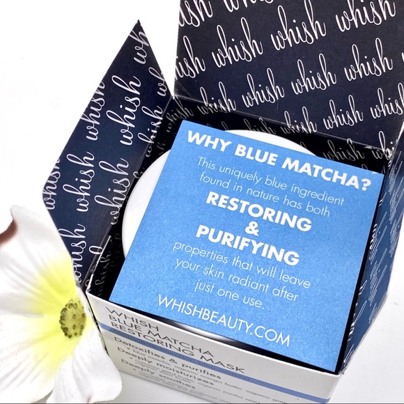 NIB Whish Blue Match Restoring & Purifying Mask - Picture 9 of 15